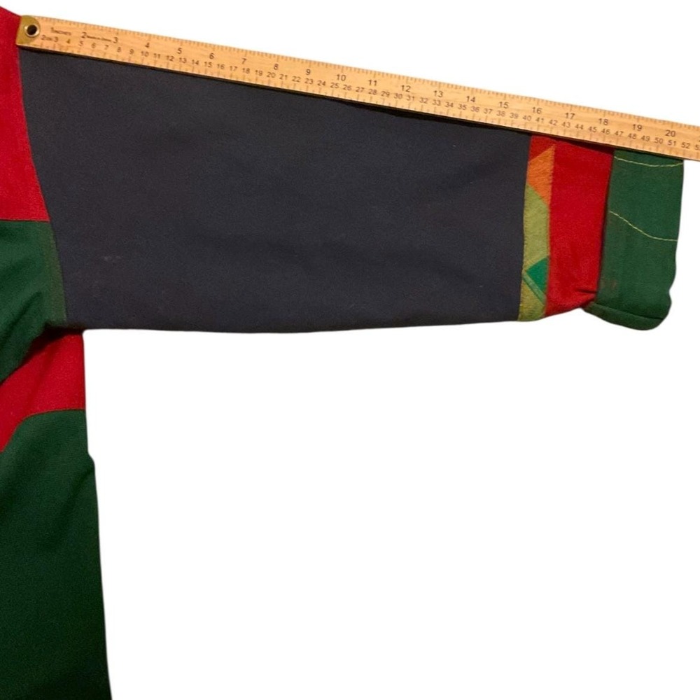 Vintage 90s Yak Magik Patchwork Jacket XL – Folk Art Coat - Picture 15 of 16